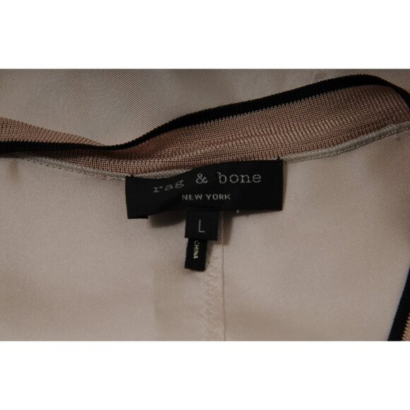 Rag & Bone Womens V Neck Tank Top Large Light Brown Silk Sleeveless - Picture 7 of 8